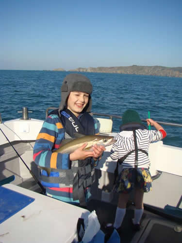 Out The Blue - Boatfishing Charters Guernsey