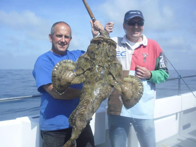 Out The Blue - Boatfishing Charters Guernsey