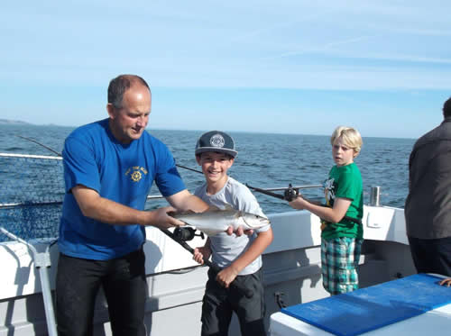 Out The Blue - Boatfishing Charters Guernsey