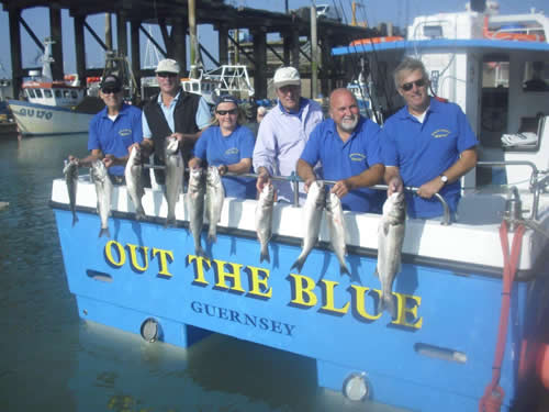 Out The Blue - Boatfishing Charters Guernsey