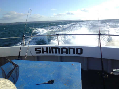 Out The Blue - Boatfishing Charters Guernsey