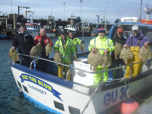 Out The Blue - Boatfishing Charters Guernsey