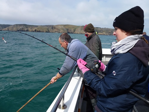 Out The Blue - Boatfishing Charters Guernsey