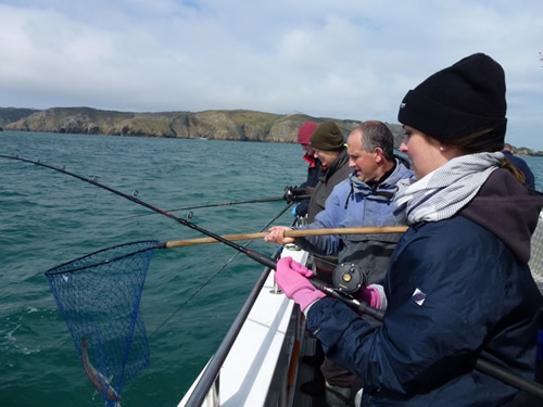 Out The Blue - Boatfishing Charters Guernsey