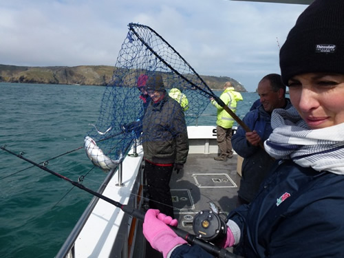 Out The Blue - Boatfishing Charters Guernsey