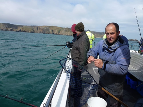 Out The Blue - Boatfishing Charters Guernsey