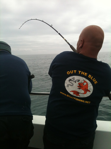 Out The Blue - Boatfishing Charters Guernsey