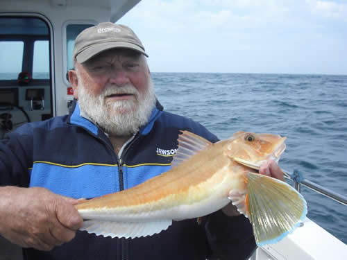 Out The Blue - Boatfishing Charters Guernsey