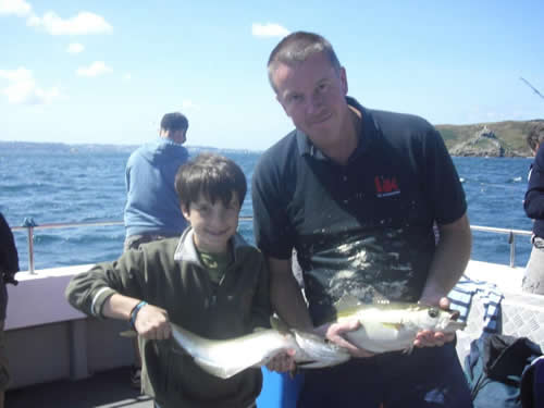 Out The Blue - Boatfishing Charters Guernsey