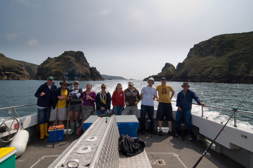 Out The Blue - Boatfishing Charters Guernsey