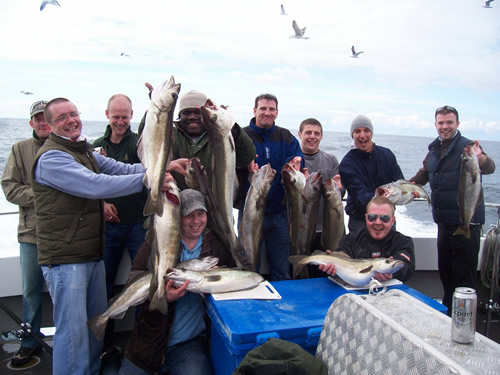 Out The Blue - Boatfishing Charters Guernsey