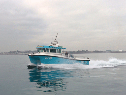 Out The Blue - Boatfishing Charters Guernsey