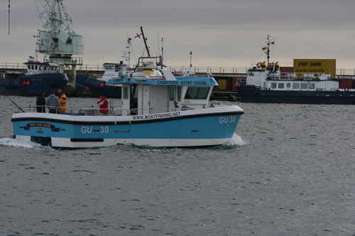 Out The Blue - Boatfishing Charters Guernsey