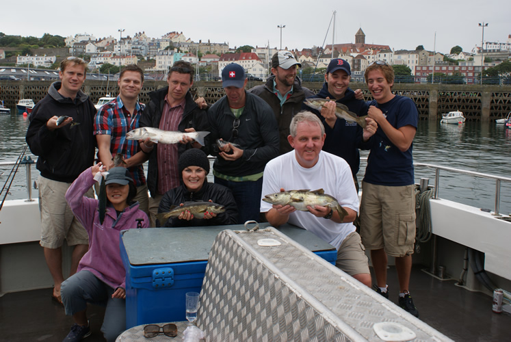 Out The Blue - Boatfishing Charters Guernsey