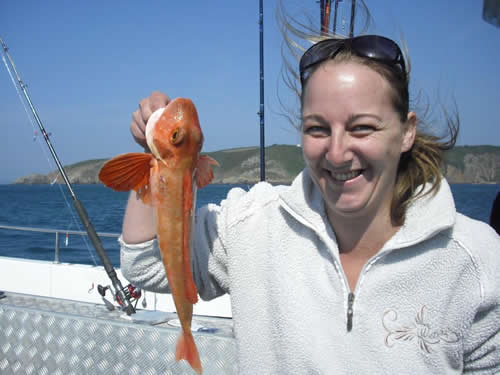 Out The Blue - Boatfishing Charters Guernsey