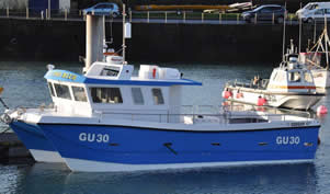 Out The Blue - Boatfishing Charters Guernsey