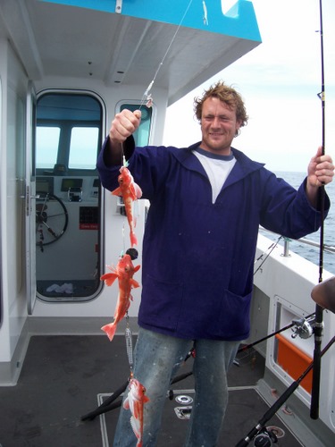 Out The Blue - Boatfishing Charters Guernsey