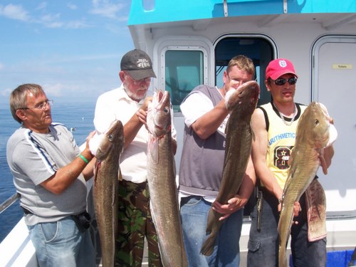 Out The Blue - Boatfishing Charters Guernsey