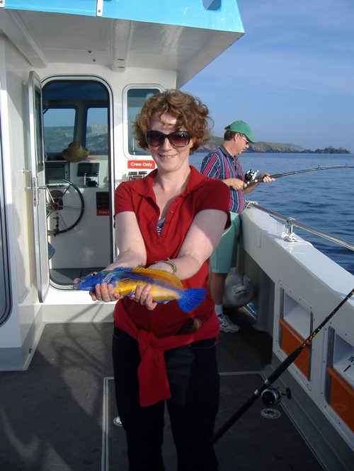 Out The Blue - Boatfishing Charters Guernsey