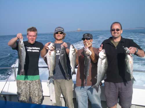 Out The Blue - Boatfishing Charters Guernsey