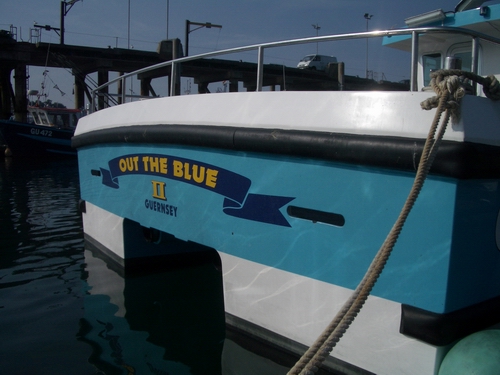 Out The Blue - Boatfishing Charters Guernsey