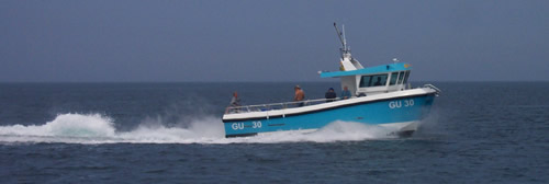 Out The Blue - Boatfishing Charters Guernsey