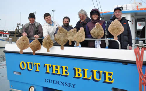 Out The Blue - Boatfishing Charters Guernsey