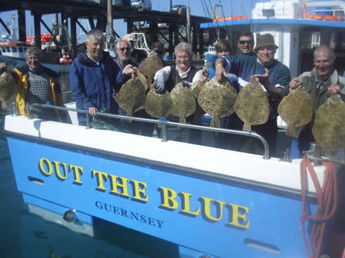 Out The Blue - Boatfishing Charters Guernsey