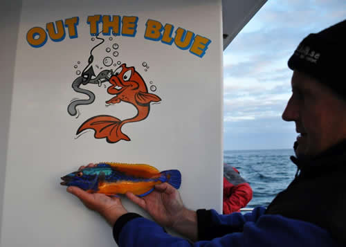 Out The Blue - Boatfishing Charters Guernsey