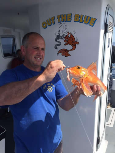 Out The Blue - Boatfishing Charters Guernsey