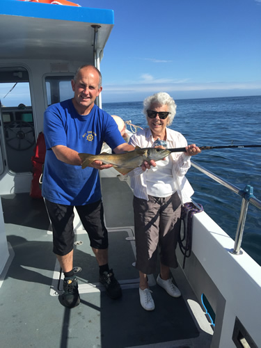 Out The Blue - Boatfishing Charters Guernsey