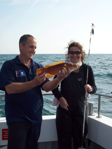 Out The Blue - Boatfishing Charters Guernsey