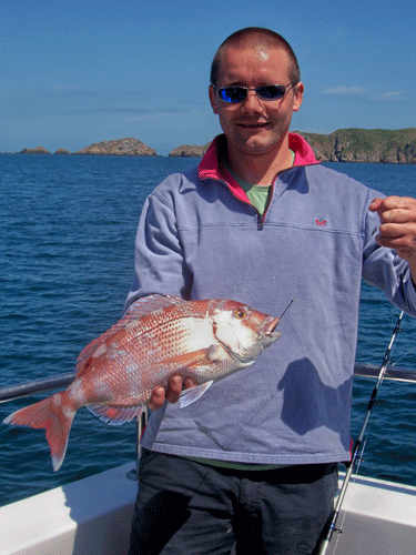 Out The Blue - Boatfishing Charters Guernsey