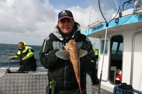 Out The Blue - Boatfishing Charters Guernsey