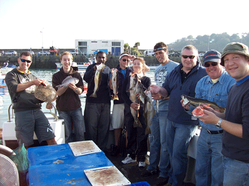 Out The Blue - Boatfishing Charters Guernsey